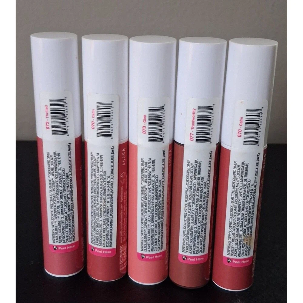 Pretty Smart Lip Oil bundle Vegan Calm Trustworthy Calm Thrilled Glee